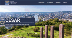 Desktop Screenshot of cesar-rouen.crihan.fr