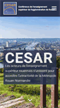 Mobile Screenshot of cesar-rouen.crihan.fr