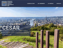 Tablet Screenshot of cesar-rouen.crihan.fr