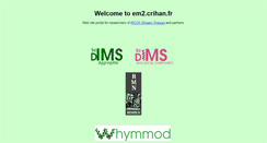 Desktop Screenshot of em2.crihan.fr