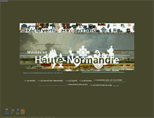 Tablet Screenshot of musees-dev.crihan.fr